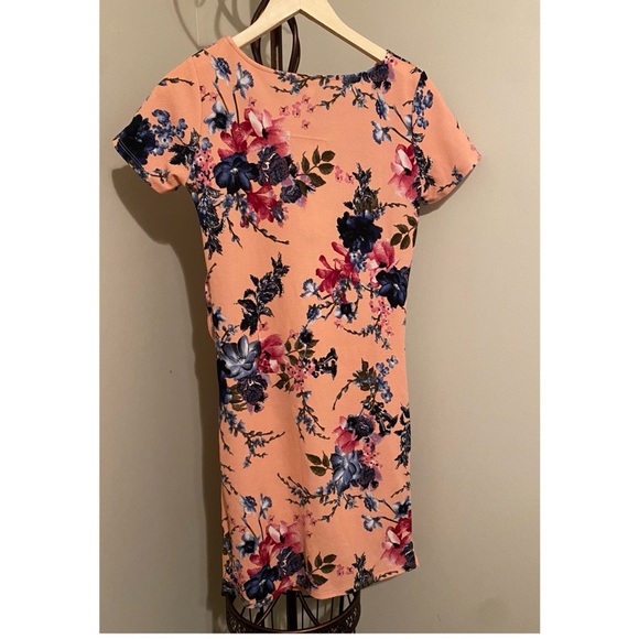 PINK BLUSH MATERNITY DRESS - Picture 2 of 5